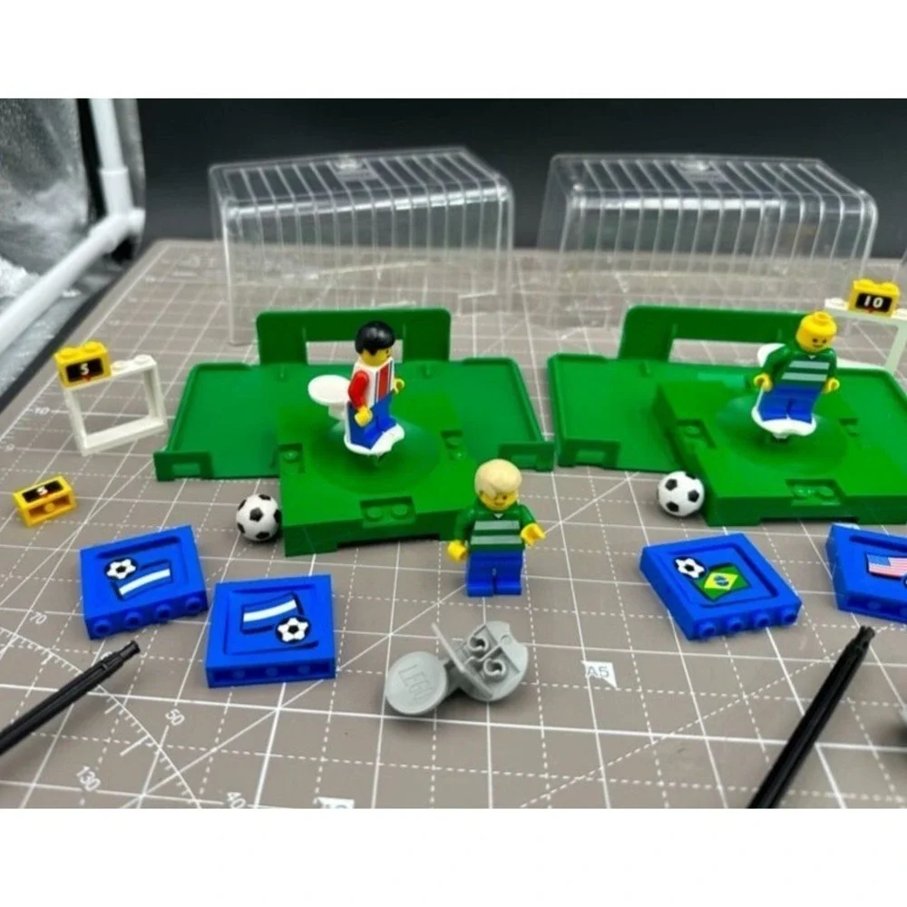 Lego Soccer Football Futbol Goalie Mixed Sets Some Mini Players